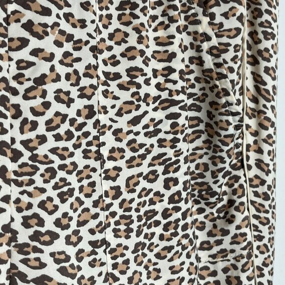 Aerie Women’s Small Jogger Pants Leopard Print Lounge Casual - Picture 5 of 12